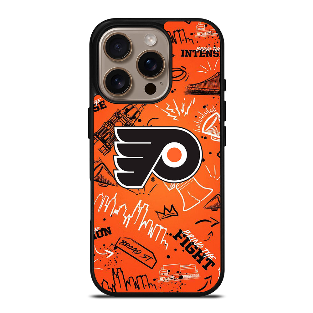 PHILADELPHIA FLYERS NHL SYMBOL iPhone 16 Pro Case Cover