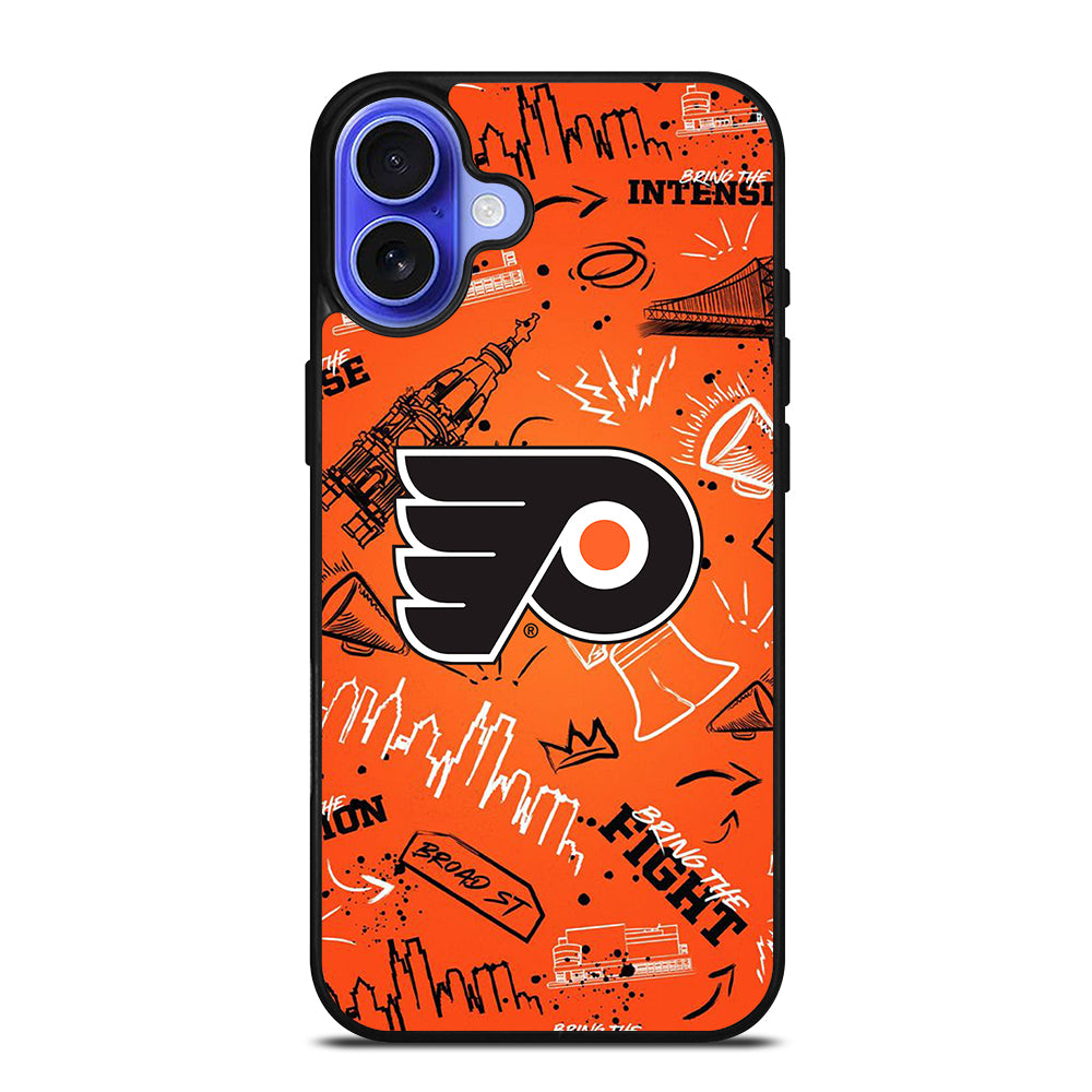 PHILADELPHIA FLYERS NHL SYMBOL iPhone 16 Case Cover