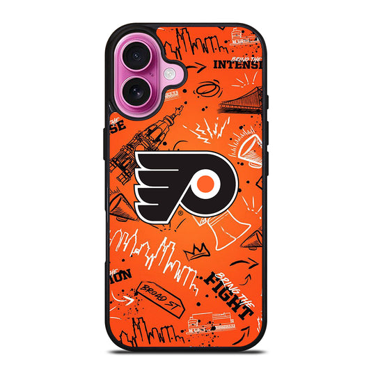PHILADELPHIA FLYERS NHL SYMBOL iPhone 16 Plus Case Cover
