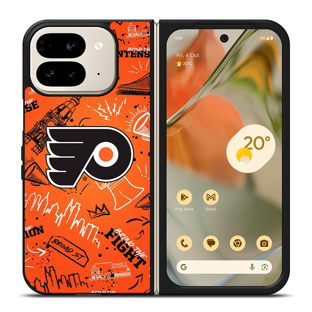 PHILADELPHIA FLYERS NHL SYMBOL Google Pixel 9 Pro Fold Case Cover