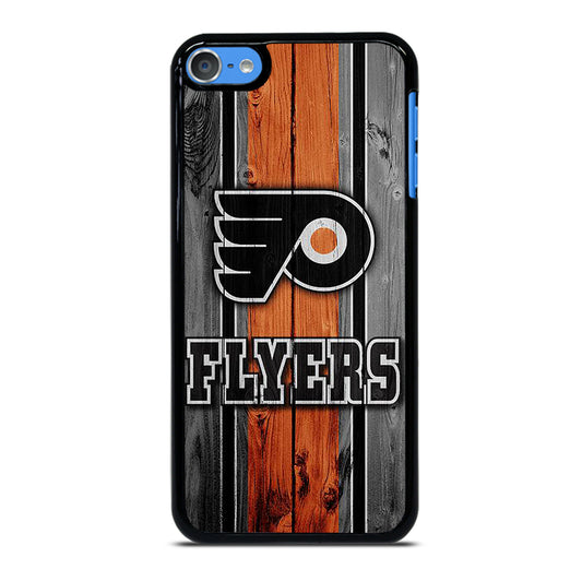 PHILADELPHIA FLYERS WOODEN LOGO iPod Touch 7 Case Cover