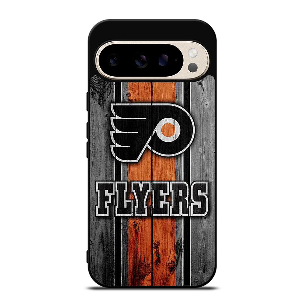 PHILADELPHIA FLYERS WOODEN LOGO Google Pixel 9 Pro Case Cover