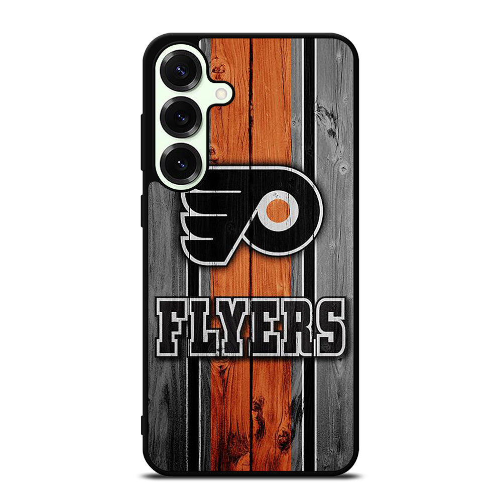PHILADELPHIA FLYERS WOODEN LOGO Samsung Galaxy S25 Plus Case Cover