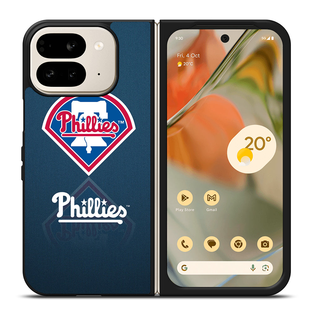 PHILADELPHIA PHILLIES BASEBALL MLB SYMBOL Google Pixel 9 Pro Fold Case Cover
