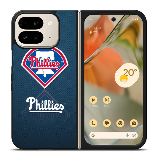 PHILADELPHIA PHILLIES BASEBALL MLB SYMBOL Google Pixel 9 Pro Fold Case Cover