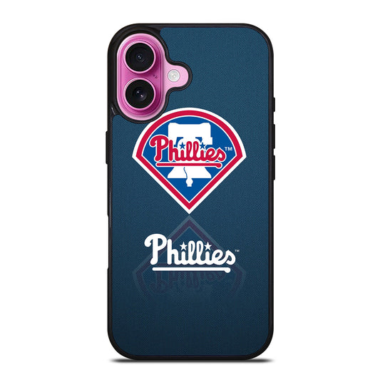 PHILADELPHIA PHILLIES BASEBALL MLB SYMBOL iPhone 16 Plus Case Cover
