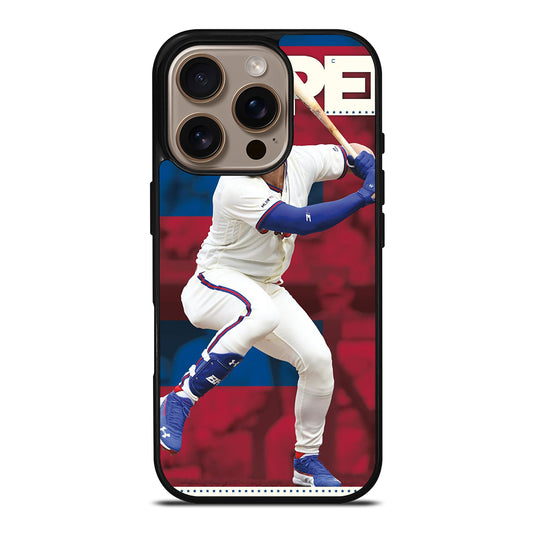 PHILADELPHIA PHILLIES BRYCE HARPER BASEBALL iPhone 16 Pro Case Cover