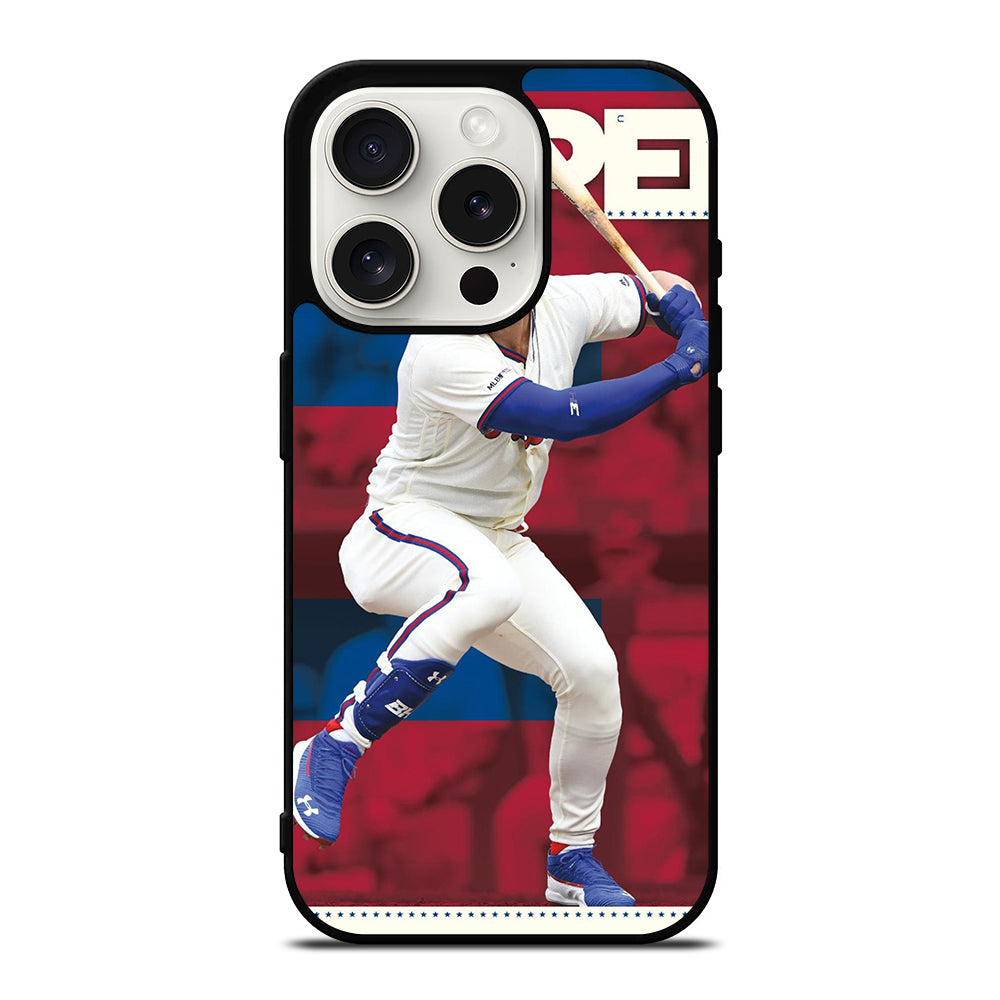 PHILADELPHIA PHILLIES BRYCE HARPER BASEBALL iPhone 15 Pro Case Cover