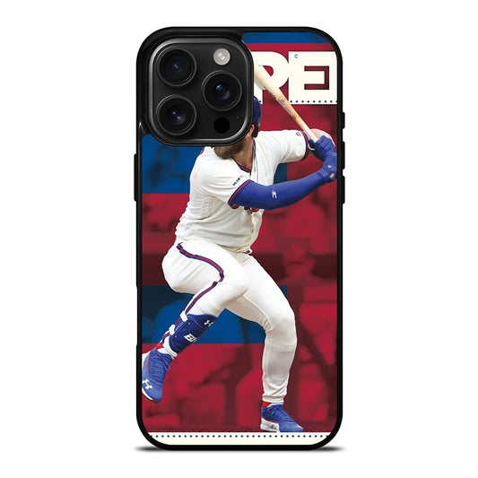 PHILADELPHIA PHILLIES BRYCE HARPER BASEBALL iPhone 16 Pro Max Case Cover