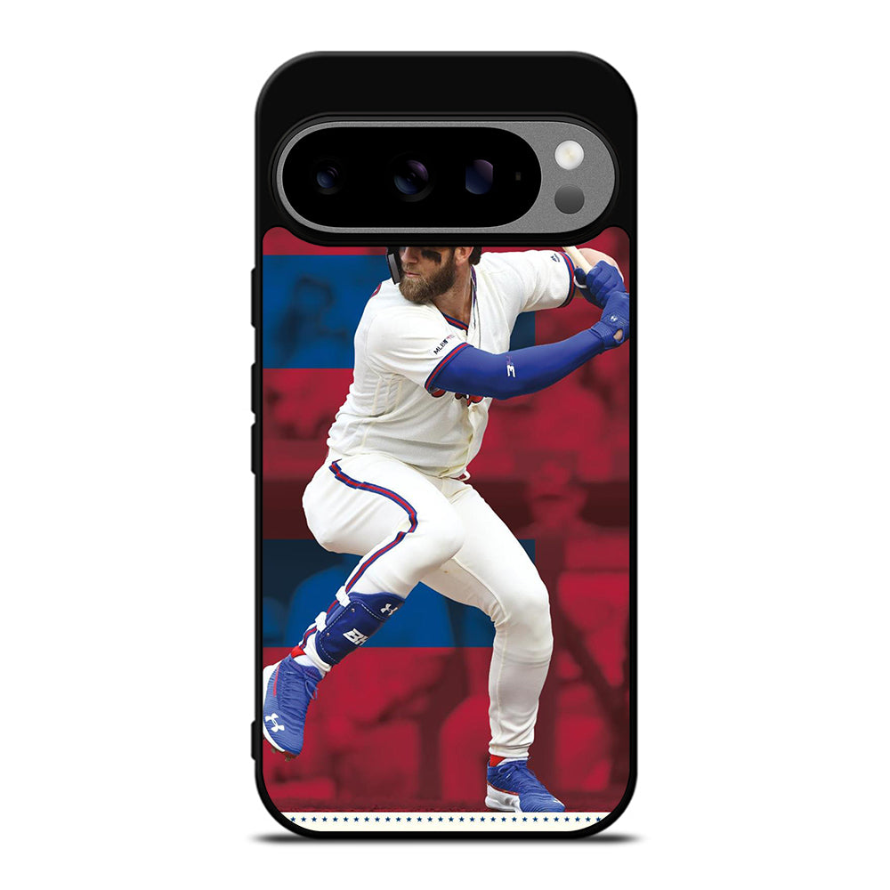 PHILADELPHIA PHILLIES BRYCE HARPER BASEBALL Google Pixel 9 Pro XL Case Cover