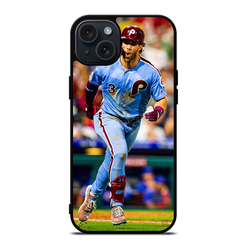 PHILADELPHIA PHILLIES BRYCE HARPER MLB iPhone 15 Plus Case Cover