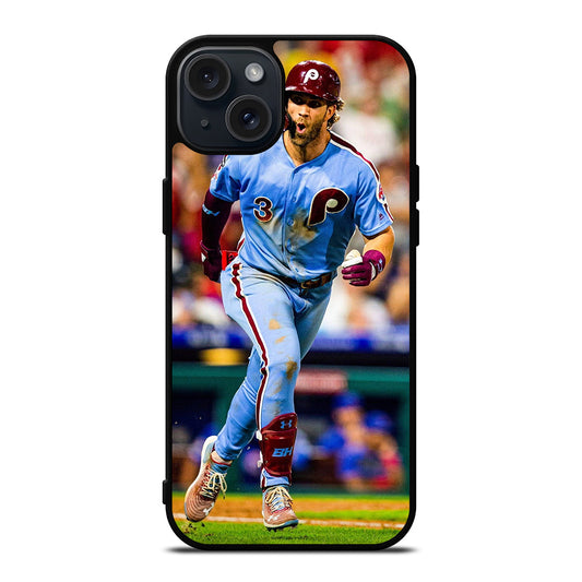 PHILADELPHIA PHILLIES BRYCE HARPER MLB iPhone 15 Plus Case Cover