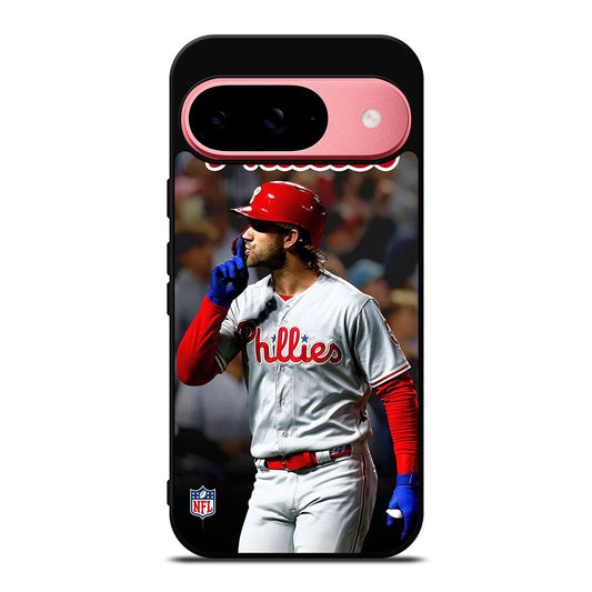 PHILADELPHIA PHILLIES BRYCE HARPER Google Pixel 9 Case Cover