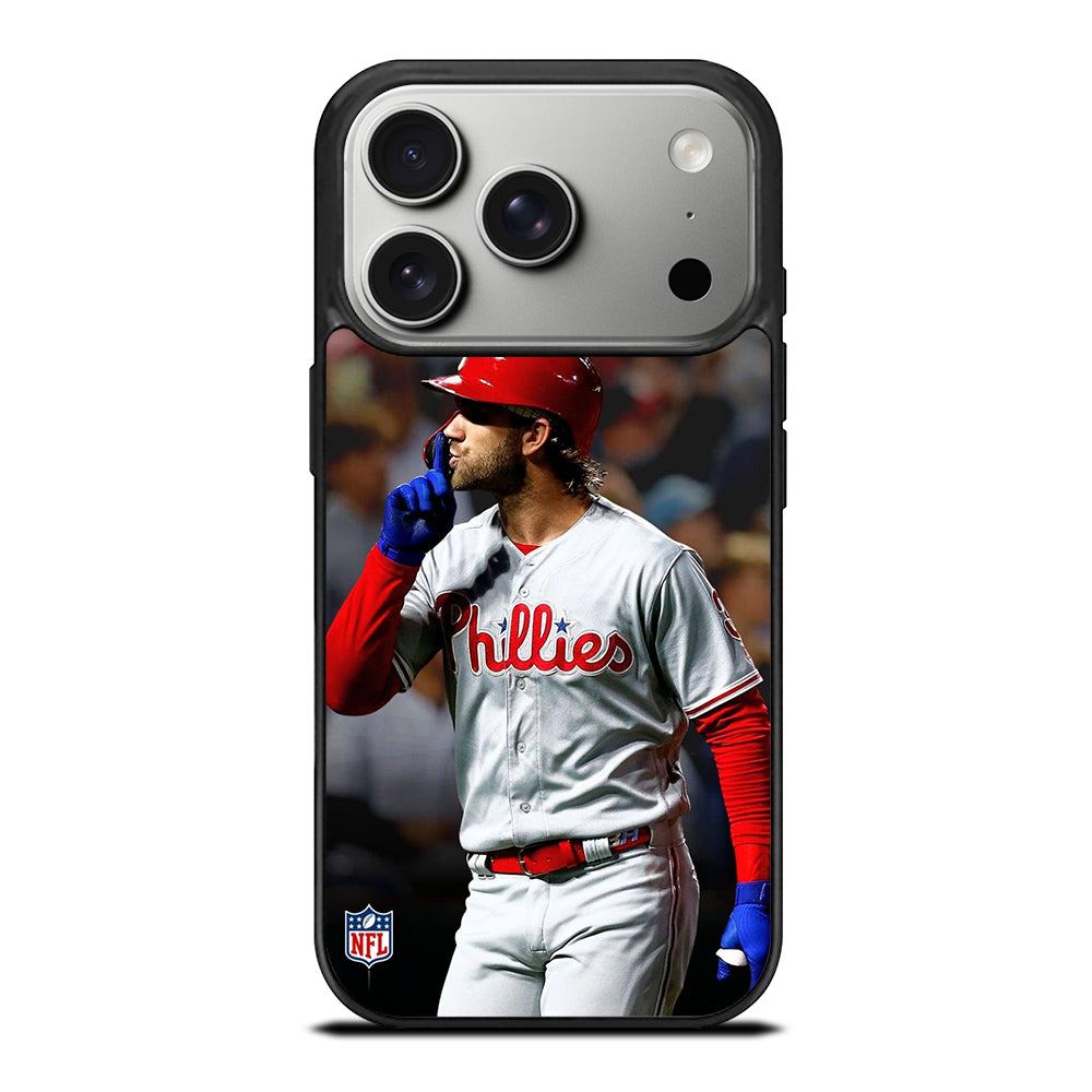 PHILADELPHIA PHILLIES BRYCE HARPER iPhone 17 Pro Case Cover