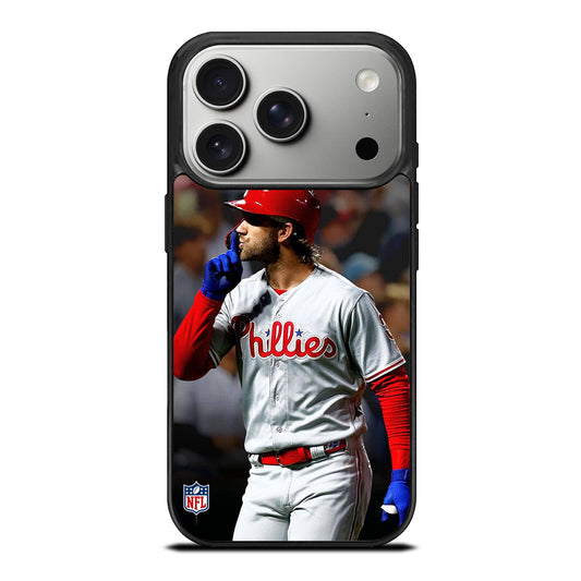PHILADELPHIA PHILLIES BRYCE HARPER iPhone 17 Pro Case Cover
