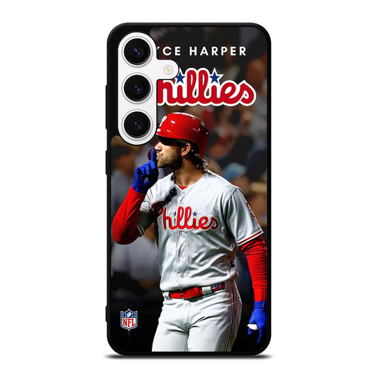 PHILADELPHIA PHILLIES BRYCE HARPER Samsung Galaxy S24 Case Cover