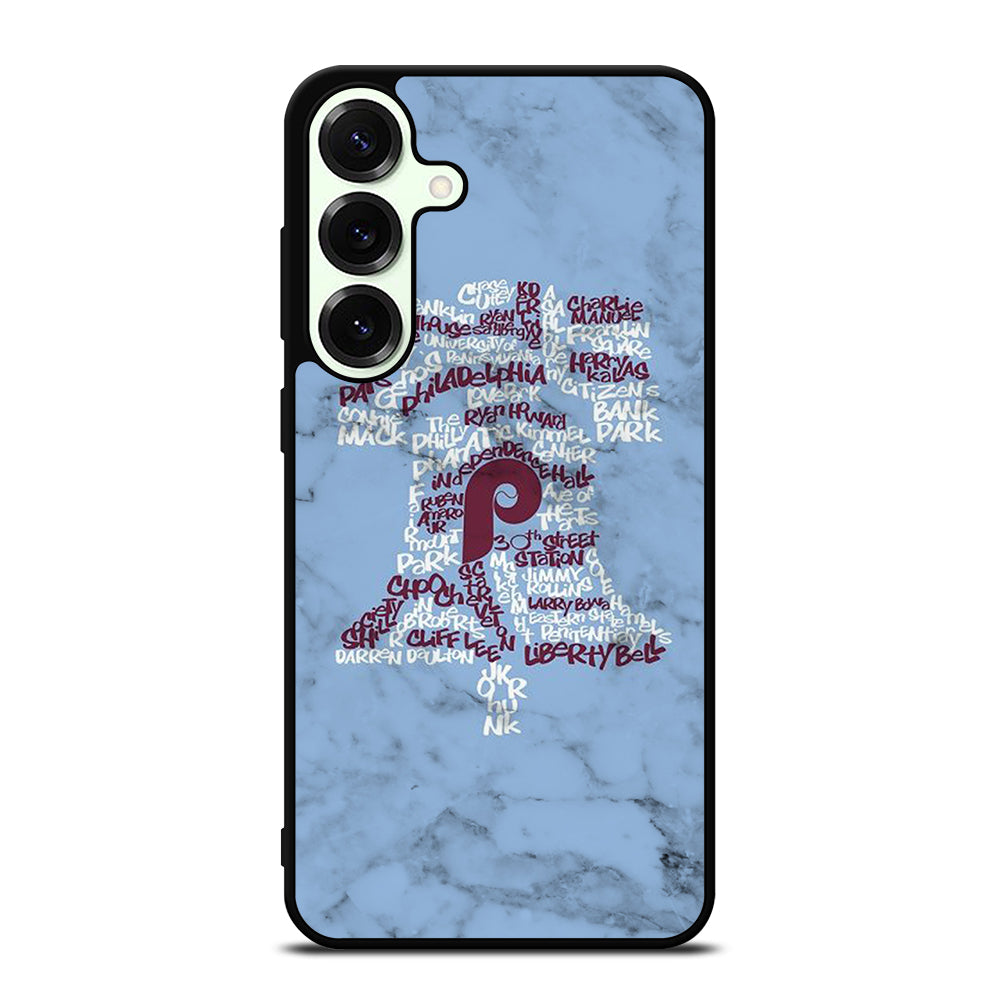 PHILADELPHIA PHILLIES MARBLE LOGO 2 Samsung Galaxy S26 Plus Case Cover