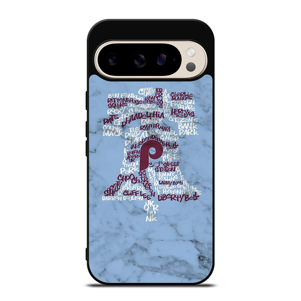 PHILADELPHIA PHILLIES MARBLE LOGO 2 Google Pixel 9 Pro Case Cover