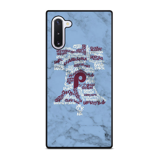 PHILADELPHIA PHILLIES MARBLE LOGO 2 Samsung Galaxy Note 10 Case Cover