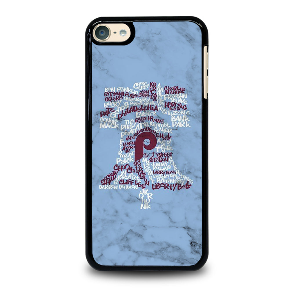 PHILADELPHIA PHILLIES MARBLE LOGO 2 iPod Touch 6 Case Cover