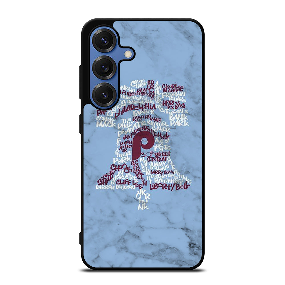 PHILADELPHIA PHILLIES MARBLE LOGO 2 Samsung Galaxy S26 Case Cover