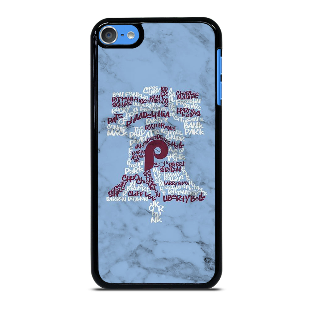 PHILADELPHIA PHILLIES MARBLE LOGO 2 iPod Touch 7 Case Cover