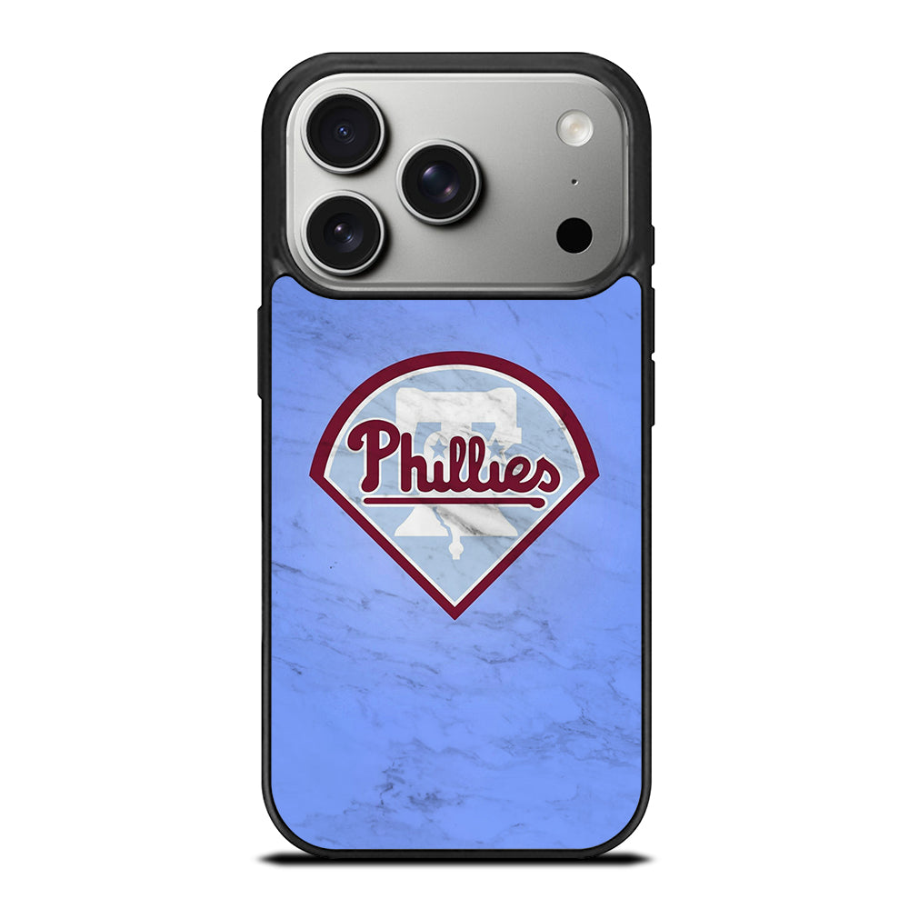 PHILADELPHIA PHILLIES MARBLE LOGO iPhone 17 Pro Case Cover