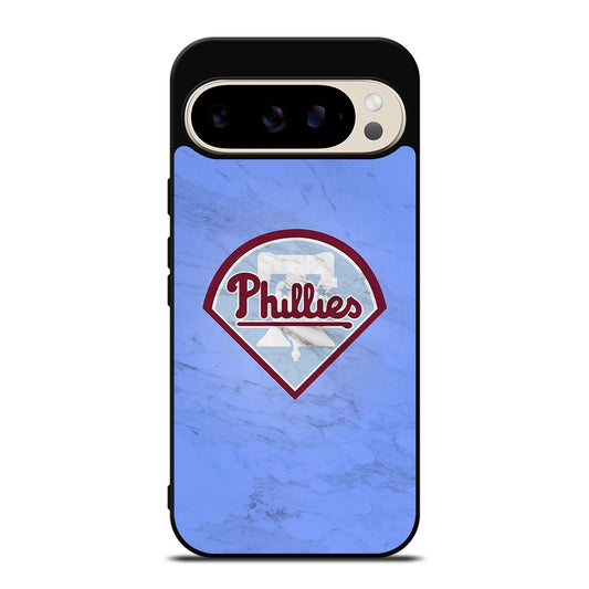 PHILADELPHIA PHILLIES MARBLE LOGO Google Pixel 9 Pro Case Cover
