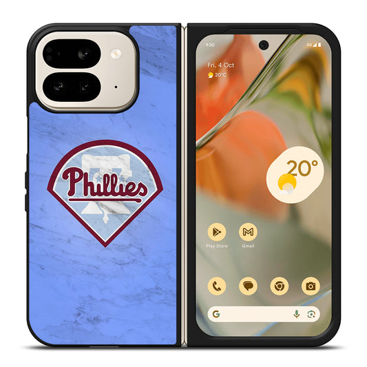 PHILADELPHIA PHILLIES MARBLE LOGO Google Pixel 9 Pro Fold Case Cover