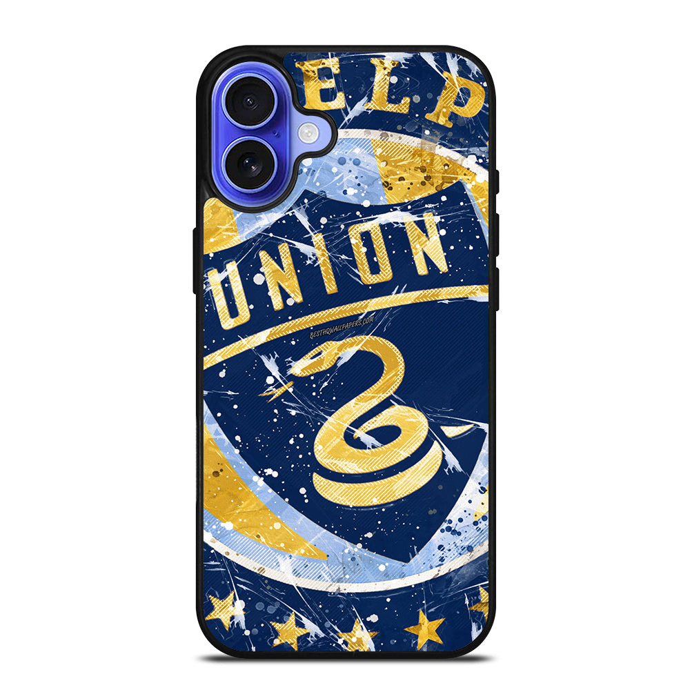 PHILADELPHIA UNION EMBLEM iPhone 16 Case Cover