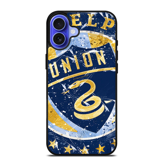 PHILADELPHIA UNION EMBLEM iPhone 16 Case Cover
