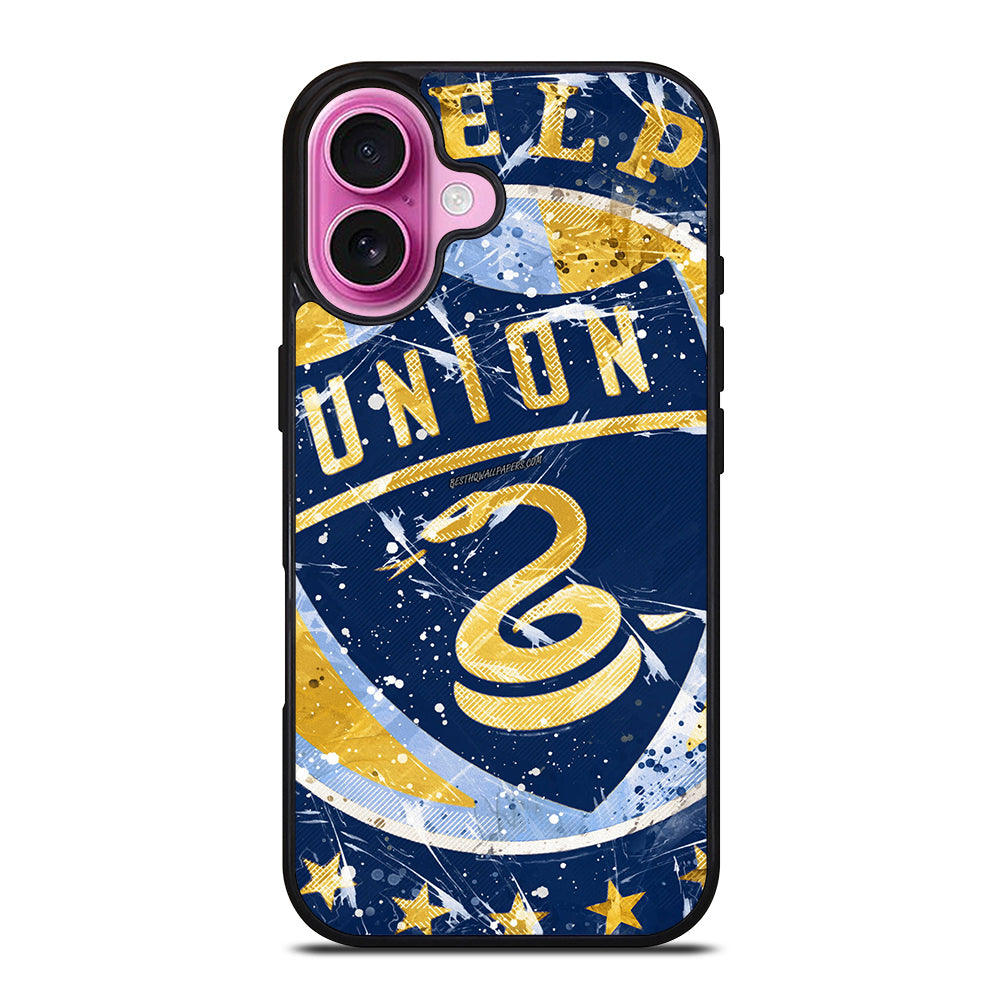 PHILADELPHIA UNION EMBLEM iPhone 16 Plus Case Cover