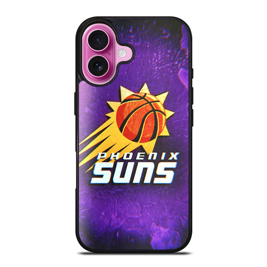 PHOENIX SUNS BASKETBALL NBA LOGO iPhone 16 Plus Case Cover