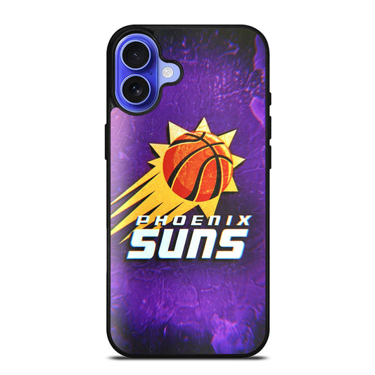 PHOENIX SUNS BASKETBALL NBA LOGO iPhone 16 Case Cover