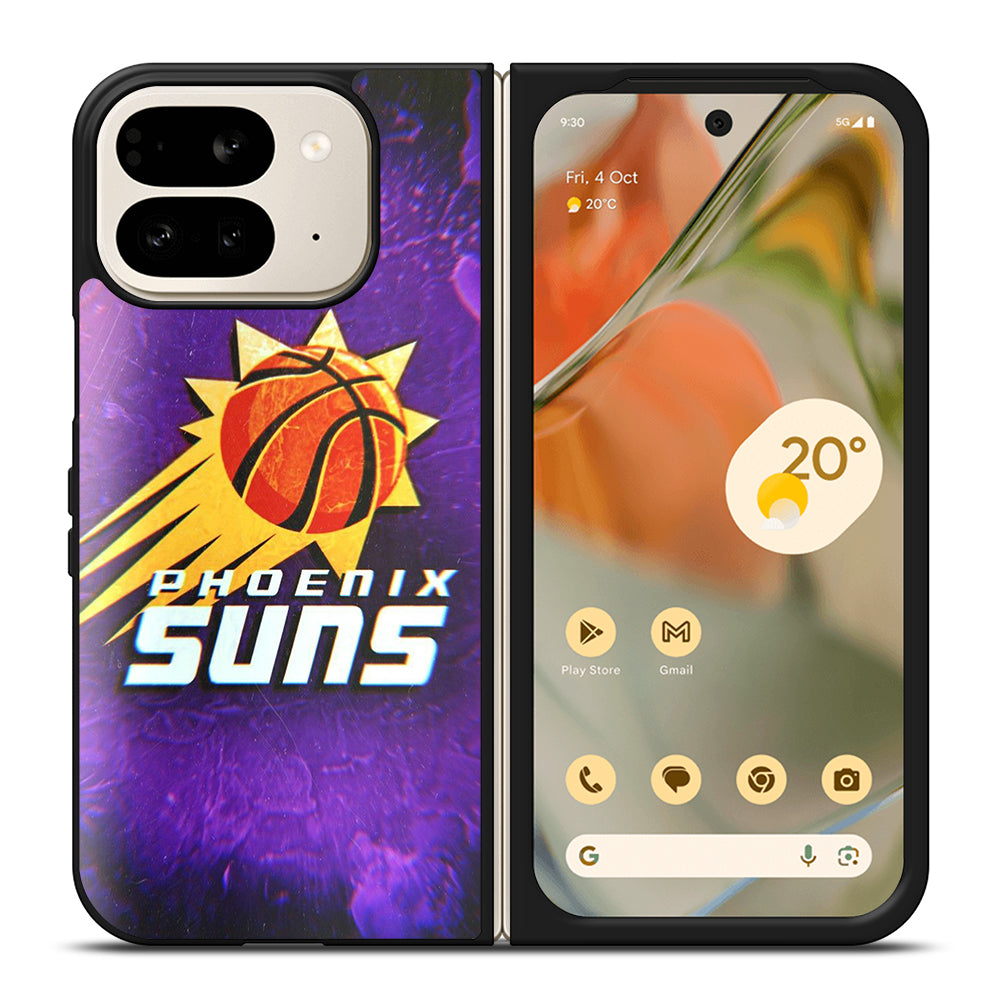 PHOENIX SUNS BASKETBALL NBA LOGO Google Pixel 9 Pro Fold Case Cover