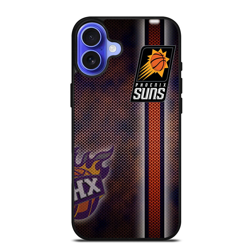 PHOENIX SUNS METAL LOGO iPhone 16 Case Cover