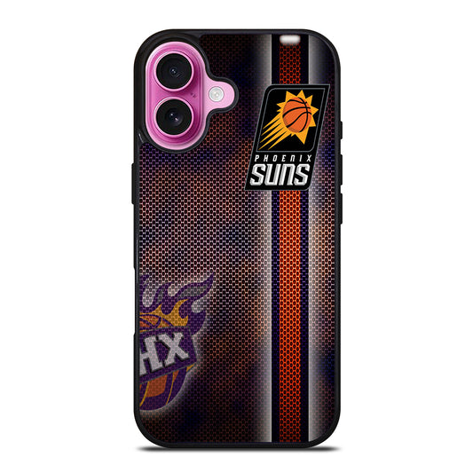 PHOENIX SUNS METAL LOGO iPhone 16 Plus Case Cover