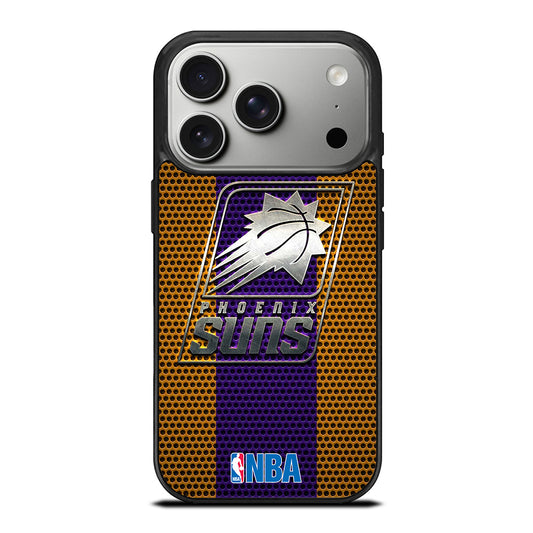 PHOENIX SUNS NBA METAL LOGO iPhone 17 Pro Case Cover