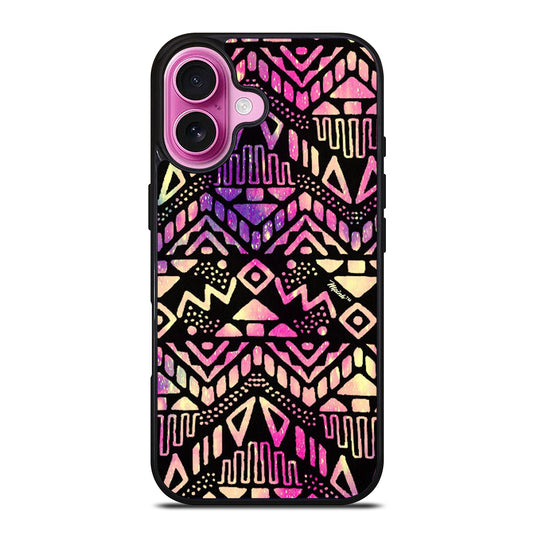 PIECE TRIBAL PATTERN 5 iPhone 16 Plus Case Cover