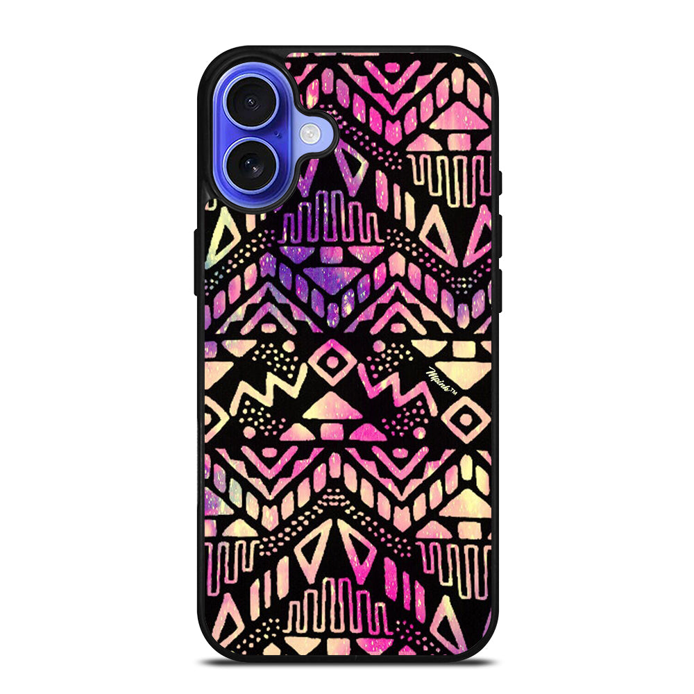 PIECE TRIBAL PATTERN 5 iPhone 16 Case Cover
