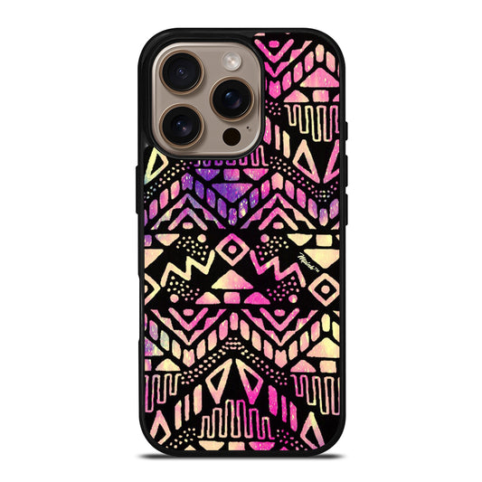 PIECE TRIBAL PATTERN 5 iPhone 16 Pro Case Cover