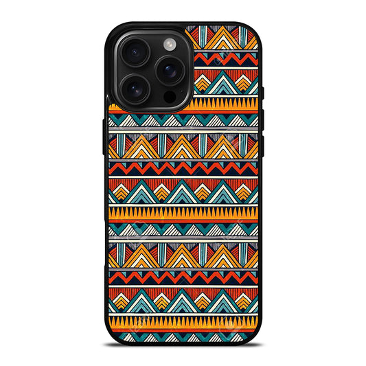 PIECE TRIBAL PATTERN 6 iPhone 16 Pro Max Case Cover