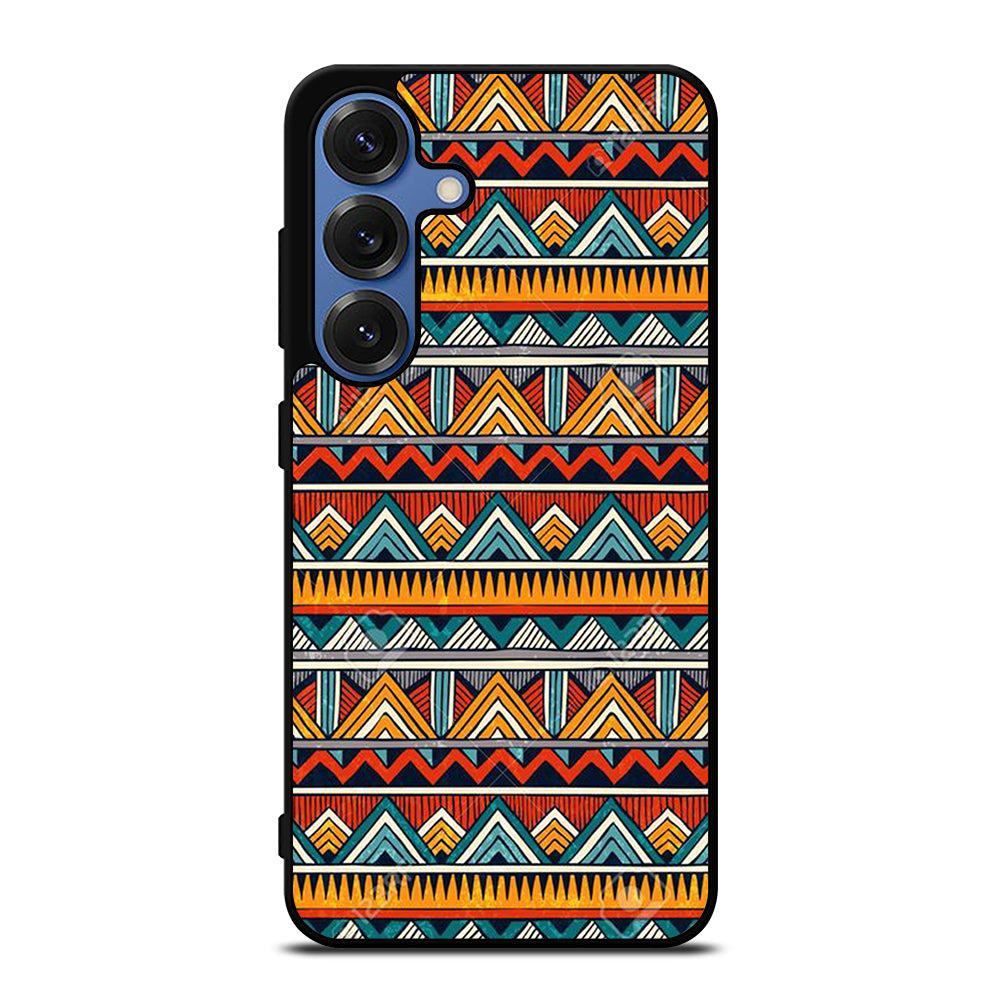 PIECE TRIBAL PATTERN 6 Samsung Galaxy S25 Case Cover