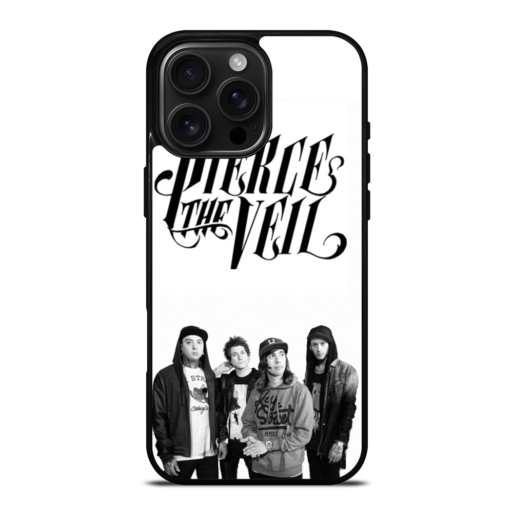 PIERCE THE VEIL BAND POSTER iPhone 16 Pro Max Case Cover