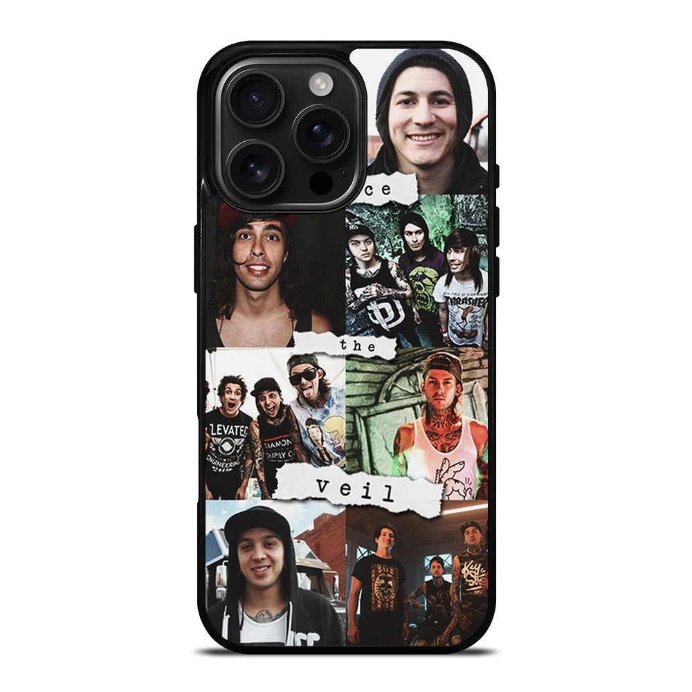 PIERCE THE VEIL COLLAGE iPhone 16 Pro Max Case Cover