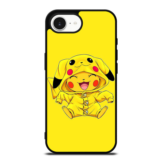 PIKACHU CUTE SMILE iPhone 16e Case Cover