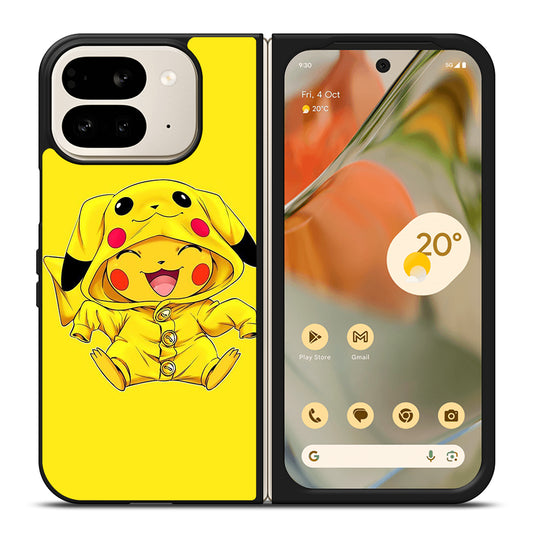 PIKACHU CUTE SMILE Google Pixel 9 Pro Fold Case Cover