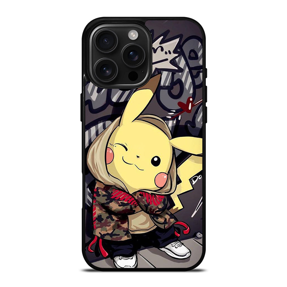 PIKACHU PICHU POKEMON iPhone 16 Pro Max Case Cover