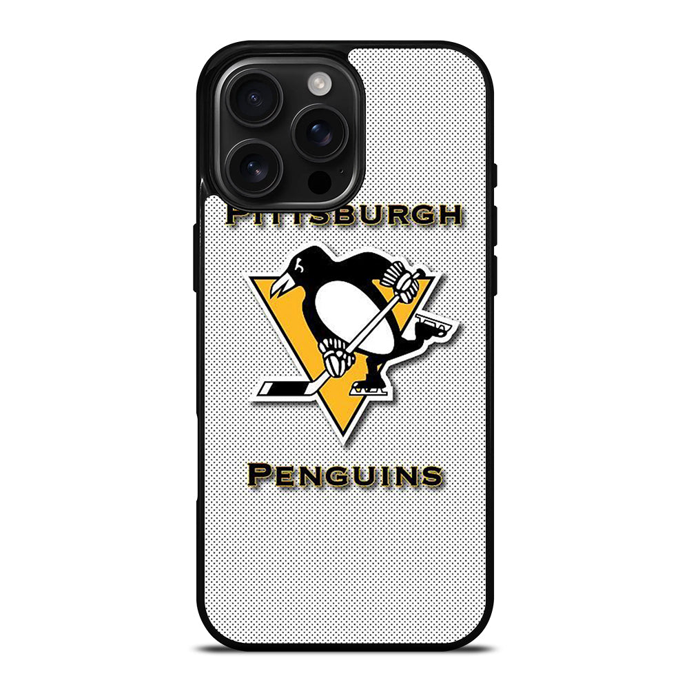 PITTSBURGH PENGUINS ICON iPhone 16 Pro Max Case Cover