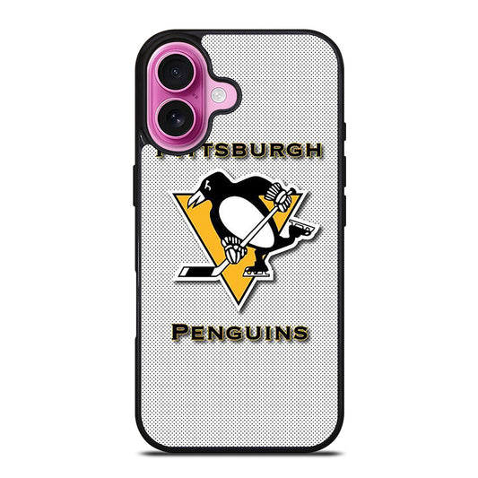 PITTSBURGH PENGUINS ICON iPhone 16 Plus Case Cover